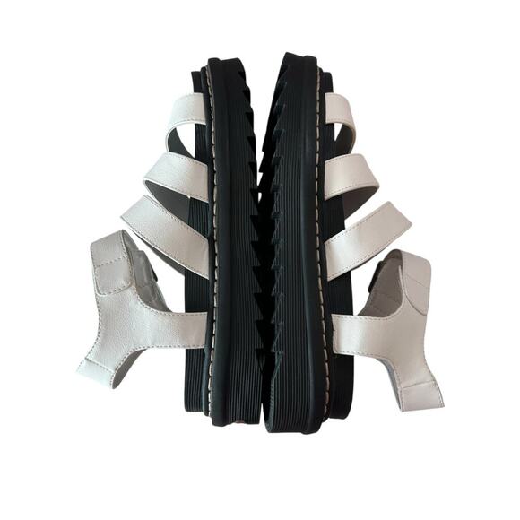 Sincerely Jules Daring Chunky Sole Women’s Sandals Size 7.5 Platform White - Picture 4 of 8